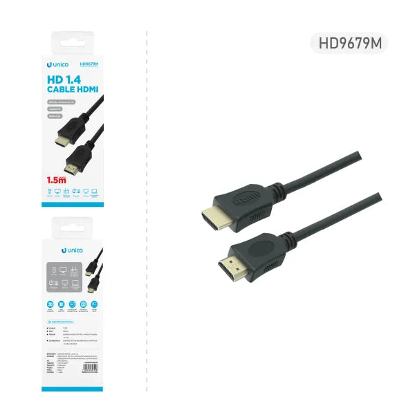 Cable HDMI Unico HD9679M