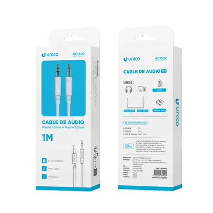 Cable de Audio 3.5 a 3.5 Unico AC1392M