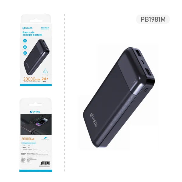 PowerBank Unico PB1981M