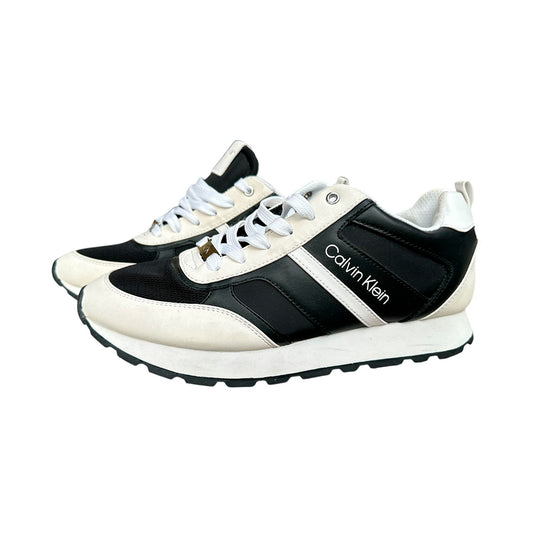 Tenis Calvin Klein Hombre Blanco con Negro