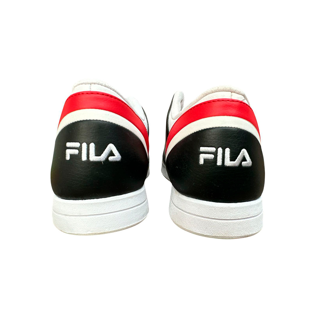 Tenis Fila Hombre Negro con Rojo