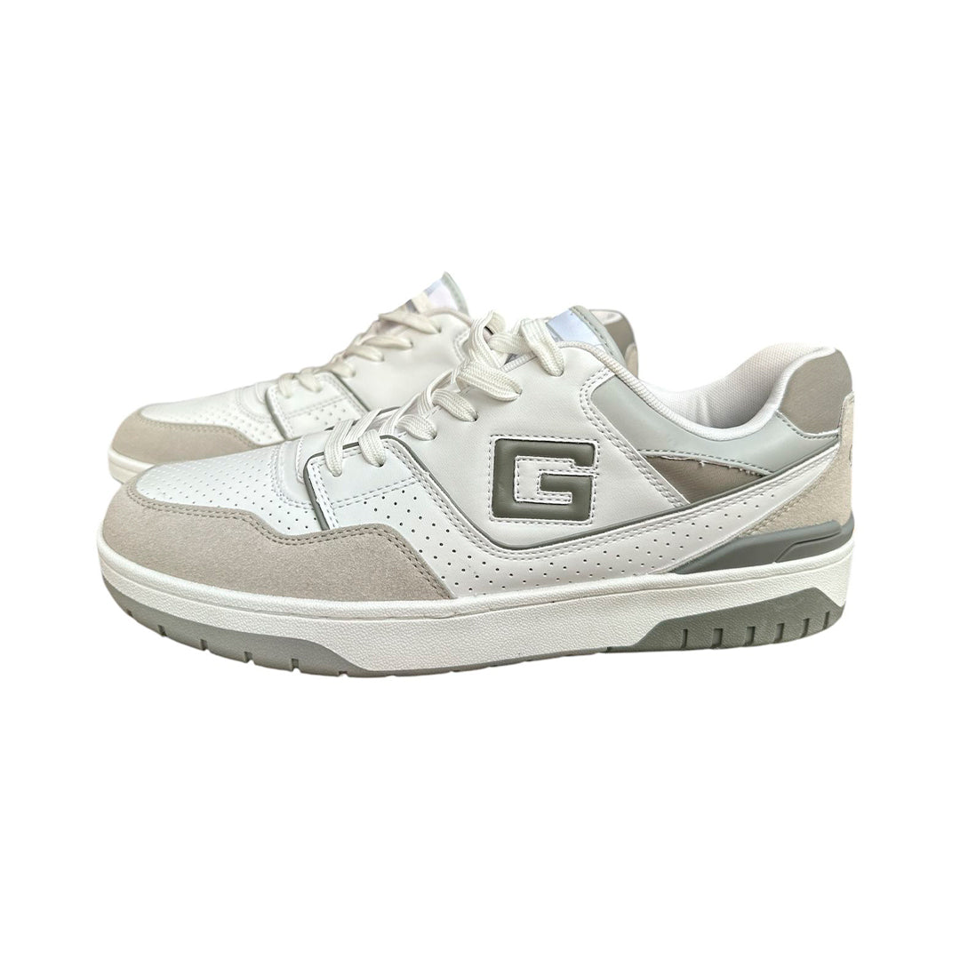 Tenis Guess Hombre Blanco con Gris