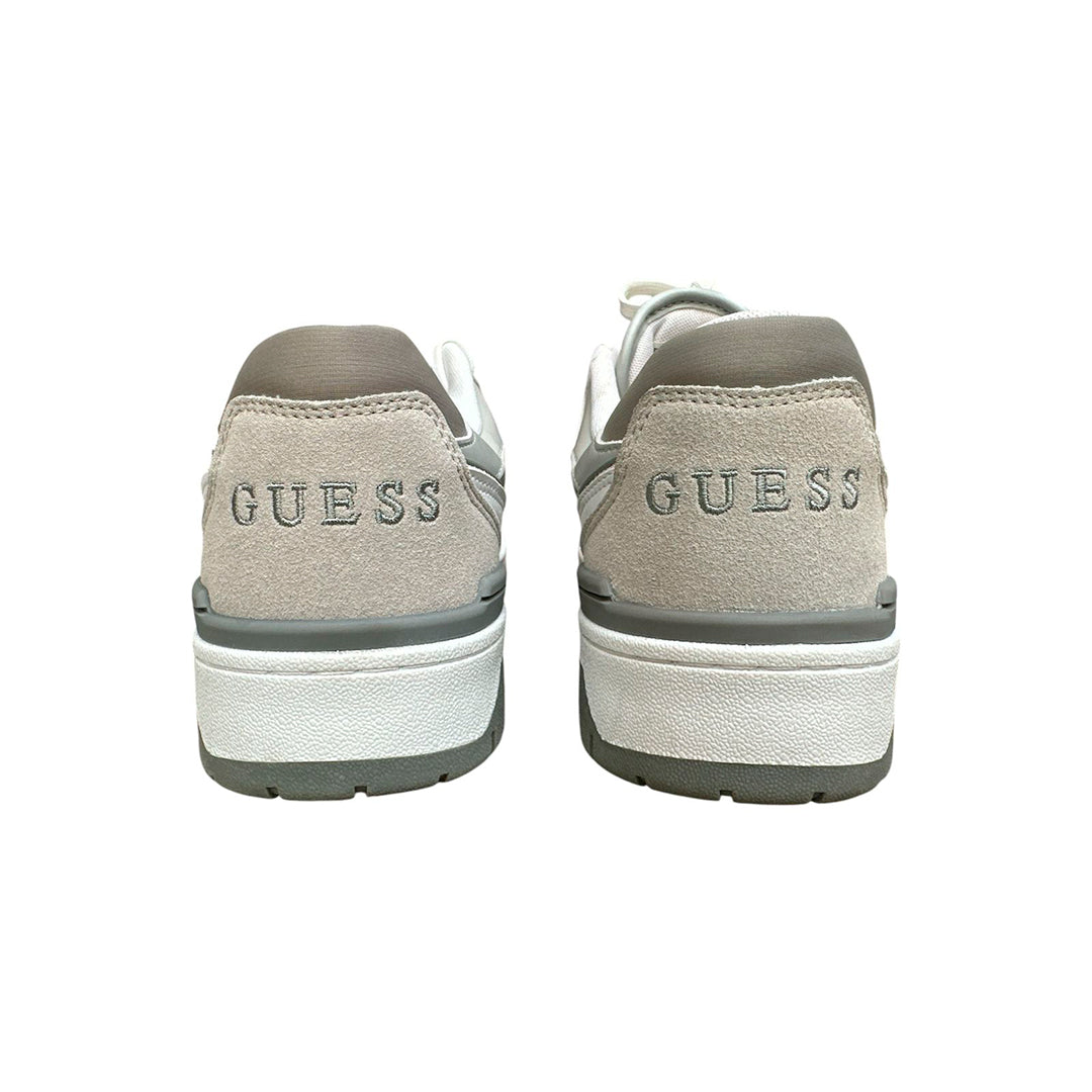 Tenis Guess Hombre Blanco con Gris